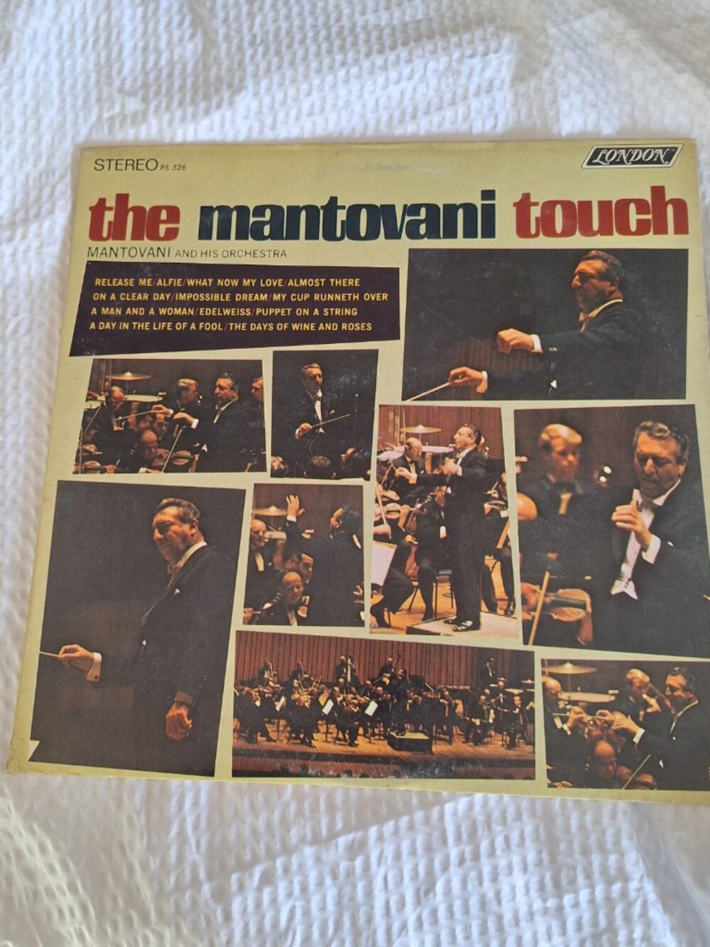 the mantovani touch lp record